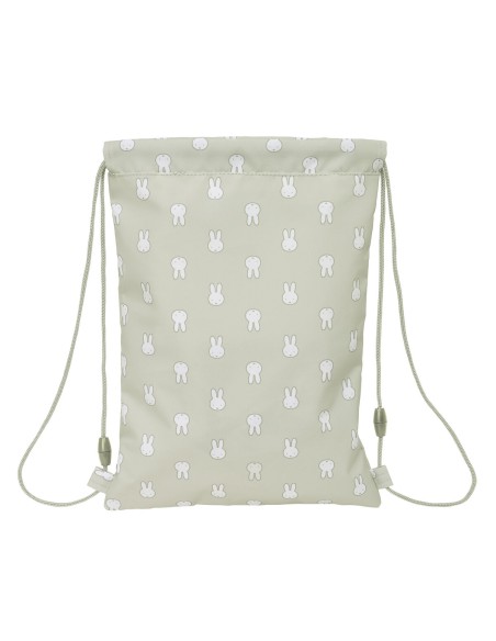 Sac à dos serré par des ficelles Miffy Niebla Gris 26 x 34 x 1 cm