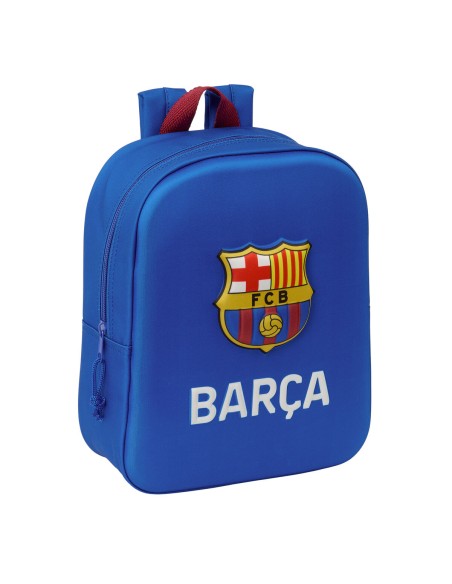 Cartable F.C. Barcelona Blue marine 22 x 27 x 10 cm 3D