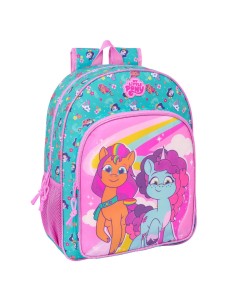 Cartable My Little Pony Magic Rose Turquoise 33 x 42 x 14 cm