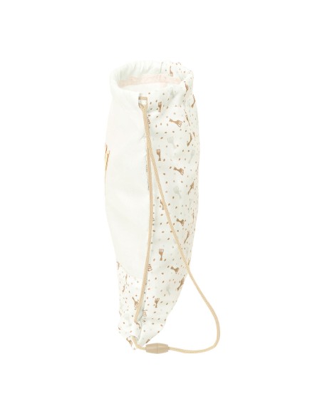 Sac à dos serré par des ficelles Sophie la Girafe Beige 26 x 34 x 1 cm