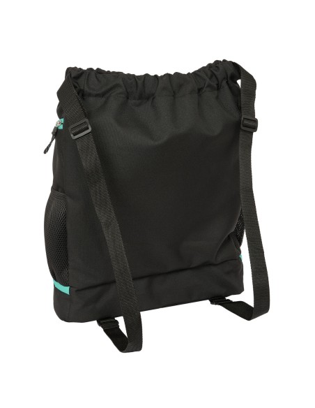 Sac à dos serré par des ficelles Kings League El barrio Noir 35 x 40 x 1 cm