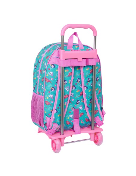 Cartable à roulettes My Little Pony Magic Rose Turquoise 33 x 42 x 14 cm