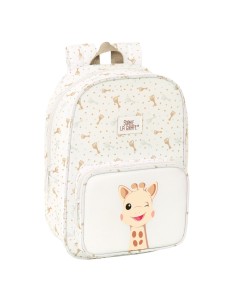 Cartable Sophie la Girafe Beige 20 x 28 x 8 cm