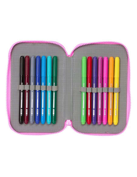 Plumier double My Little Pony Magic Rose Turquoise 12.5 x 19.5 x 4 cm 28 Pièces