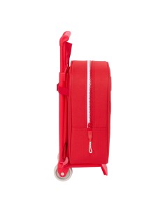 Cartable à roulettes Sevilla Fútbol Club Rouge 22 x 27 x 10 cm 2