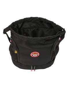 Sac à dos serré par des ficelles Kings League Porcinos Noir 35 x 40 x 1 cm 2