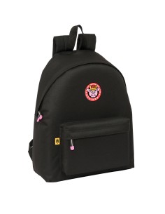 Cartable Kings League Porcinos Noir 33 x 42 x 15 cm