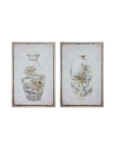 Cadre DKD Home Decor Vase (50 x 1,8 x 70 cm) (2 Unités)