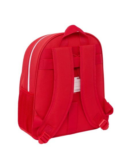 Cartable Sevilla Fútbol Club Rouge 28 x 34 x 10 cm