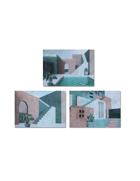 Cadre DKD Home Decor Maison (70 x 1,8 x 50 cm)