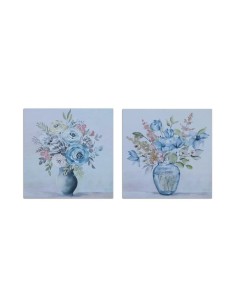 Cadre DKD Home Decor Vase (80 x 2,8 x 80 cm) (2 Unités)
