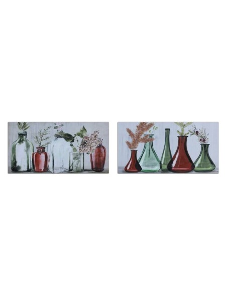 Cadre DKD Home Decor Vase (120 x 2,8 x 60 cm) (2 Unités)