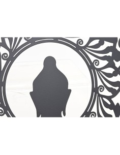 Décoration murale DKD Home Decor Métal Buda Oriental (2 Unités) (40 x 1 x 40 cm) 2