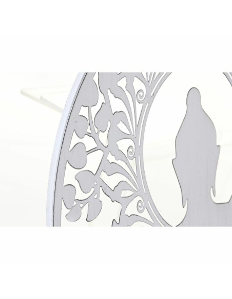 Décoration murale DKD Home Decor Métal Buda Oriental (2 Unités) (40 x 1 x 40 cm)