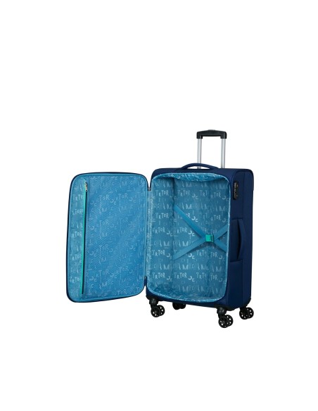 Valise cabine American Tourister 146675-6636 Bleu 61 L 68 x 43 x 25 cm