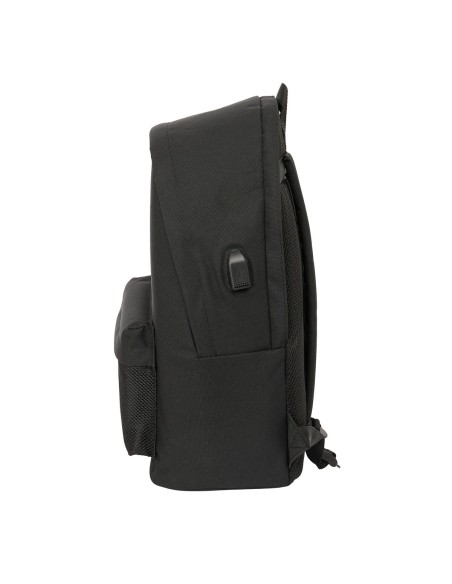 Cartable Munich +usb munich Noir 31 x 44 x 18 cm