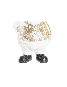 Décorations de Noël DKD Home Decor Résine Père Noël (8 x 6 x 13,5 cm) (2 Unités) 2