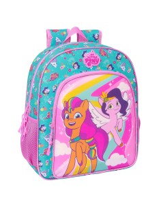 Cartable My Little Pony Magic Rose Turquoise 32 x 38 x 12 cm
