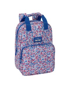 Cartable Nait Nait Flores coimbra azul Bleu 20 x 28 x 8 cm