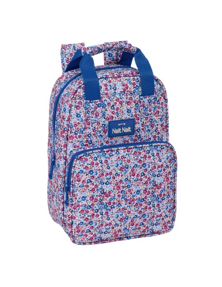 Cartable Nait Nait Flores coimbra azul Bleu 20 x 28 x 8 cm