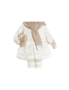 Décorations de Noël DKD Home Decor Résine Enfants (6,5 x 5 x 14 cm) (2 Unités) 2