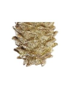 Décorations de Noël DKD Home Decor Ananas Résine (13 x 7,5 x 7,5 cm) (3) (3 Unités) 2