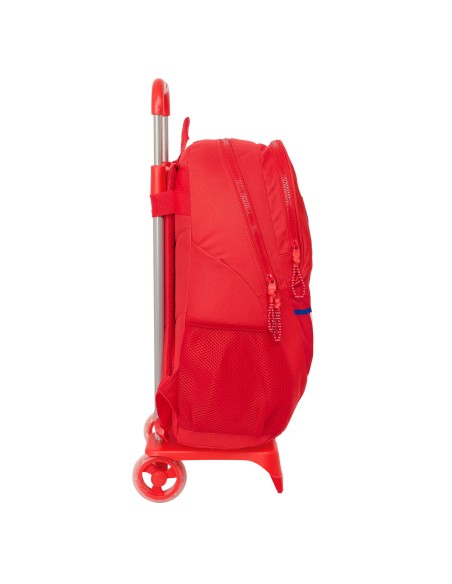 Cartable à roulettes Atlético Madrid Rouge 32 x 44 x 16 cm