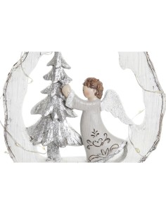 Décorations de Noël DKD Home Decor Résine (17 x 4,5 x 19 cm) (2 Unités) 2