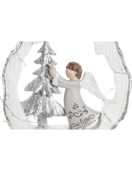 Décorations de Noël DKD Home Decor Résine (17 x 4,5 x 19 cm) (2 Unités)