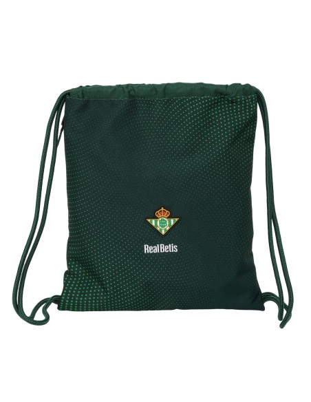 Sac à dos serré par des ficelles Real Betis Balompié Vert 35 x 40 x 1 cm