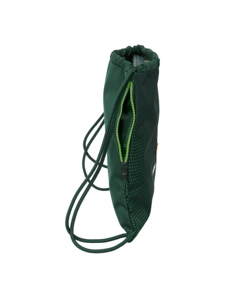 Sac à dos serré par des ficelles Real Betis Balompié Vert 35 x 40 x 1 cm