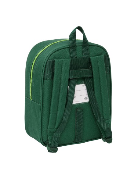 Cartable à roulettes Real Betis Balompié Vert 22 x 27 x 10 cm