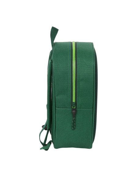 Cartable à roulettes Real Betis Balompié Vert 22 x 27 x 10 cm