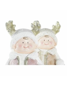 Décorations de Noël DKD Home Decor Enfants Magnésium (20,5 x 18 x 49,5 cm) (2 Unités) 2