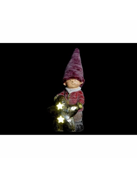 Décorations de Noël DKD Home Decor Enfants Magnésium (25,5 x 18,5 x 55 cm) (2 Unités)