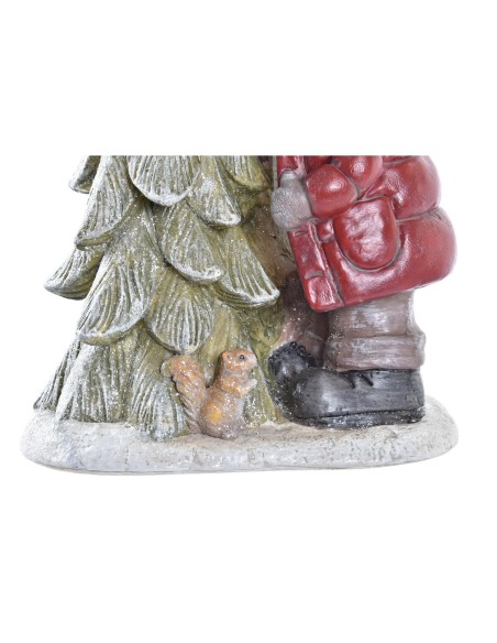 Décorations de Noël DKD Home Decor Polyester Résine Paillettes Enfants (17 x 11 x 27,5 cm) (2 Unités)
