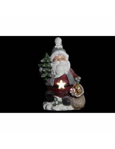 Décorations de Noël DKD Home Decor Père Noël Magnésium (27 x 20 x 43 cm) (2 Unités)
