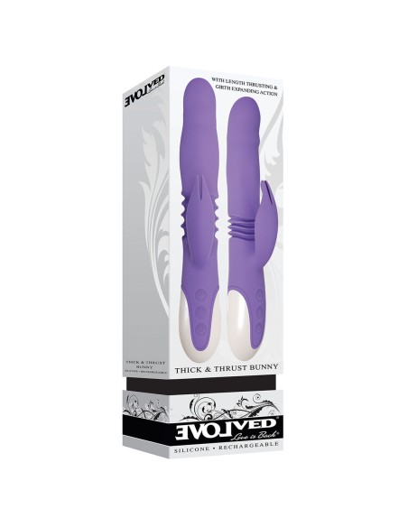 Vibrateur G-Spot Evolved Bunny Violet