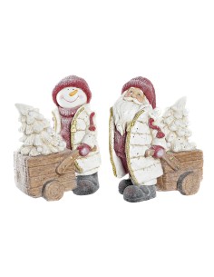 Décorations de Noël DKD Home Decor Magnésium (35 x 23 x 42 cm) (2 Unités)
