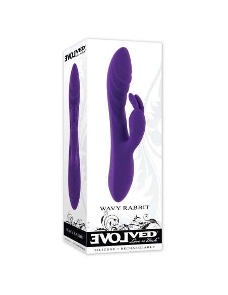 Vibrateur G-Spot Evolved Rabbit Violet