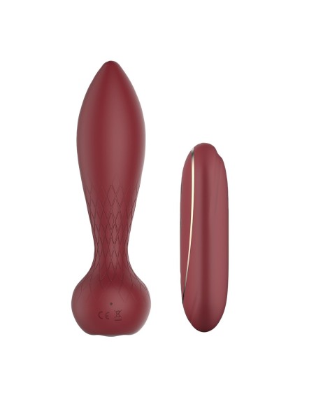 Vibromasseur anal Dream Toys Romance Romy Rouge