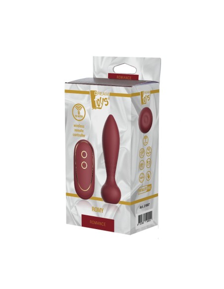 Vibromasseur anal Dream Toys Romance Romy Rouge