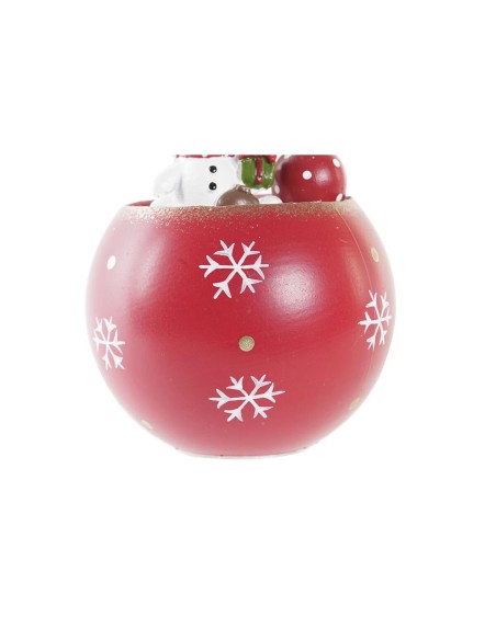 Décorations de Noël DKD Home Decor MDF (8 x 8 x 11 cm) (3) (3 Unités)