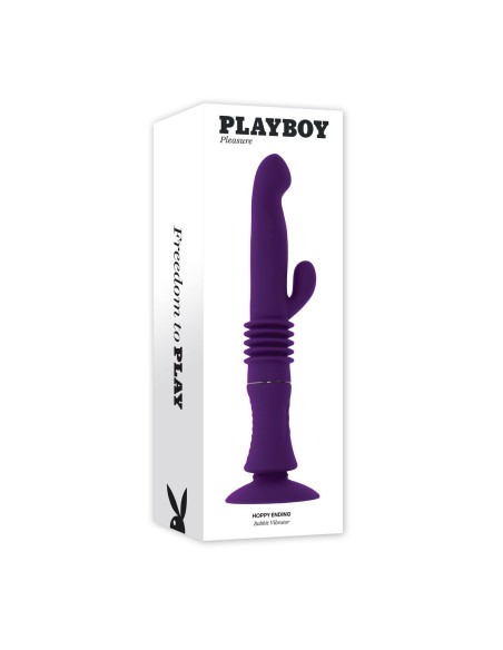 Vibrateur G-Spot Playboy Hoppy Violet