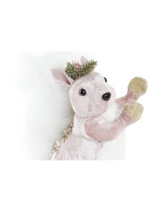 Décorations de Noël DKD Home Decor Polyester Écureuil (13 x 16 x 21 cm) (3) (3 Unités) 2