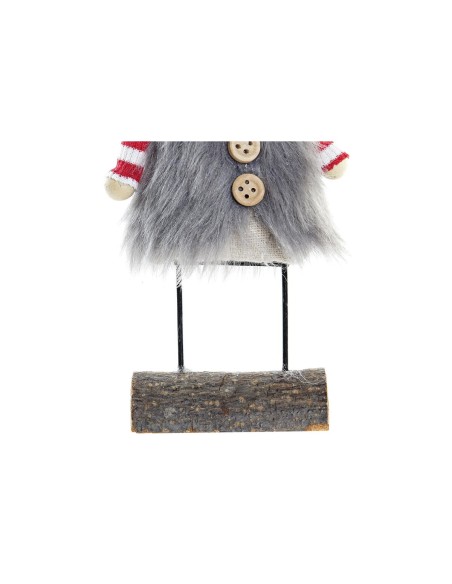 Décorations de Noël DKD Home Decor Polyester Renne (8 x 5 x 23 cm) (2 Unités)