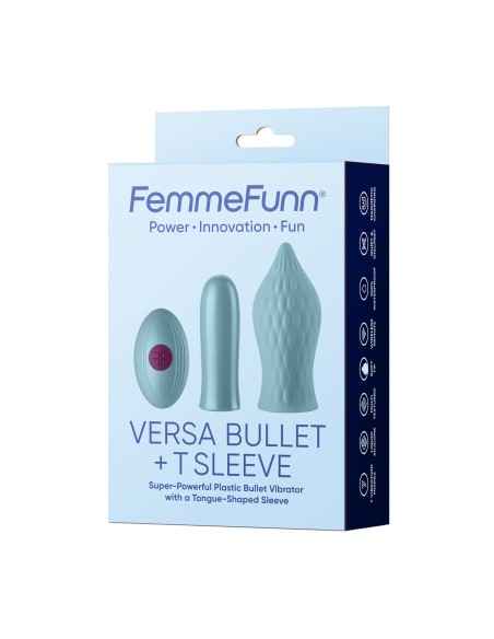 Vibromasseur à boules FemmeFunn Versa Bullet Bleu
