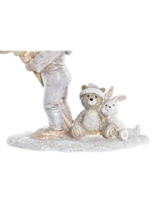 Décorations de Noël DKD Home Decor Résine Enfant (11 x 5,5 x 12 cm) (2 Unités) 2
