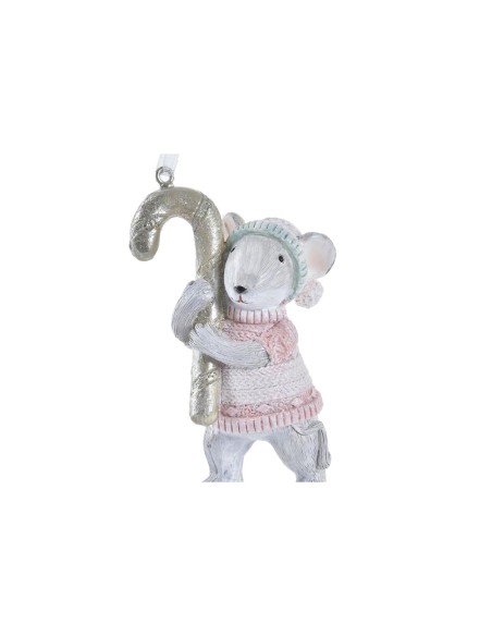 Décorations de Noël DKD Home Decor Résine (5 x 3 x 8,5 cm) (3) (3 Unités)