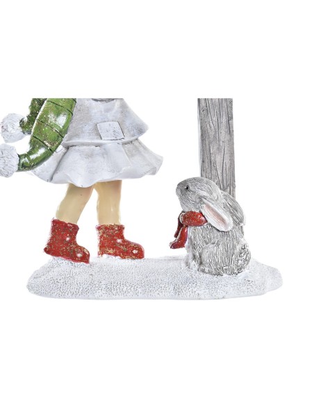 Décorations de Noël DKD Home Decor Résine (11,5 x 6 x 13,5 cm) (2 Unités)